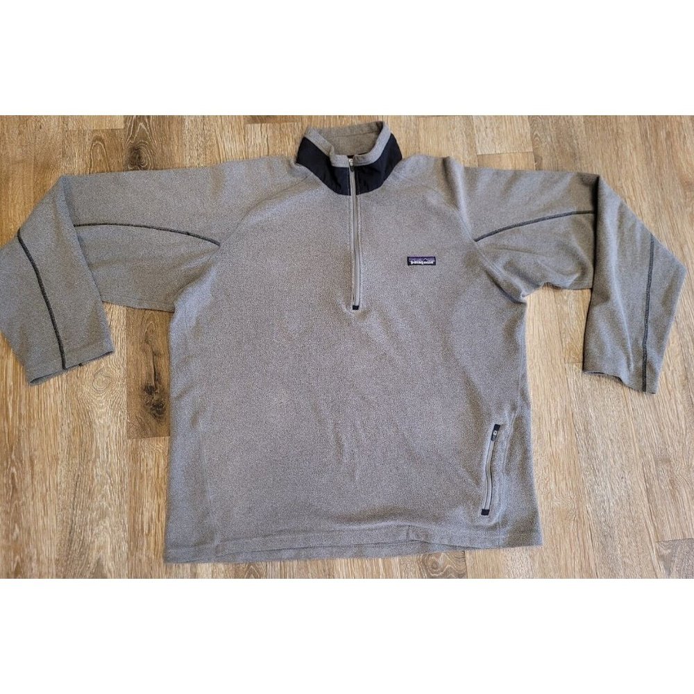 Patagonia Men’s Pique 1/4 Zip Fleece Pullover Jacket Size Medium